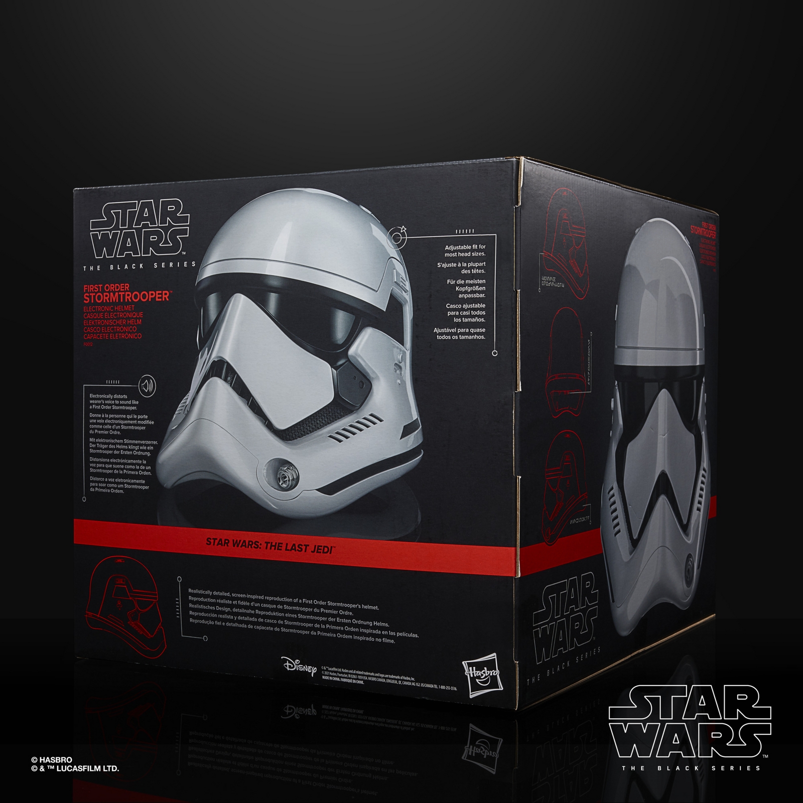 imperial stormtrooper helmet black series